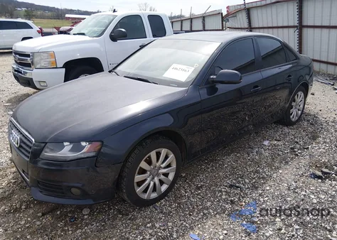 2012 Audi A4 2.0T Premium z USA, uszkodzony, nr VIN WAUBFAFL0CN004133